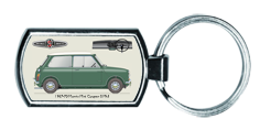 Morris Mini-Cooper S MkII 1967-70 Keyring 4